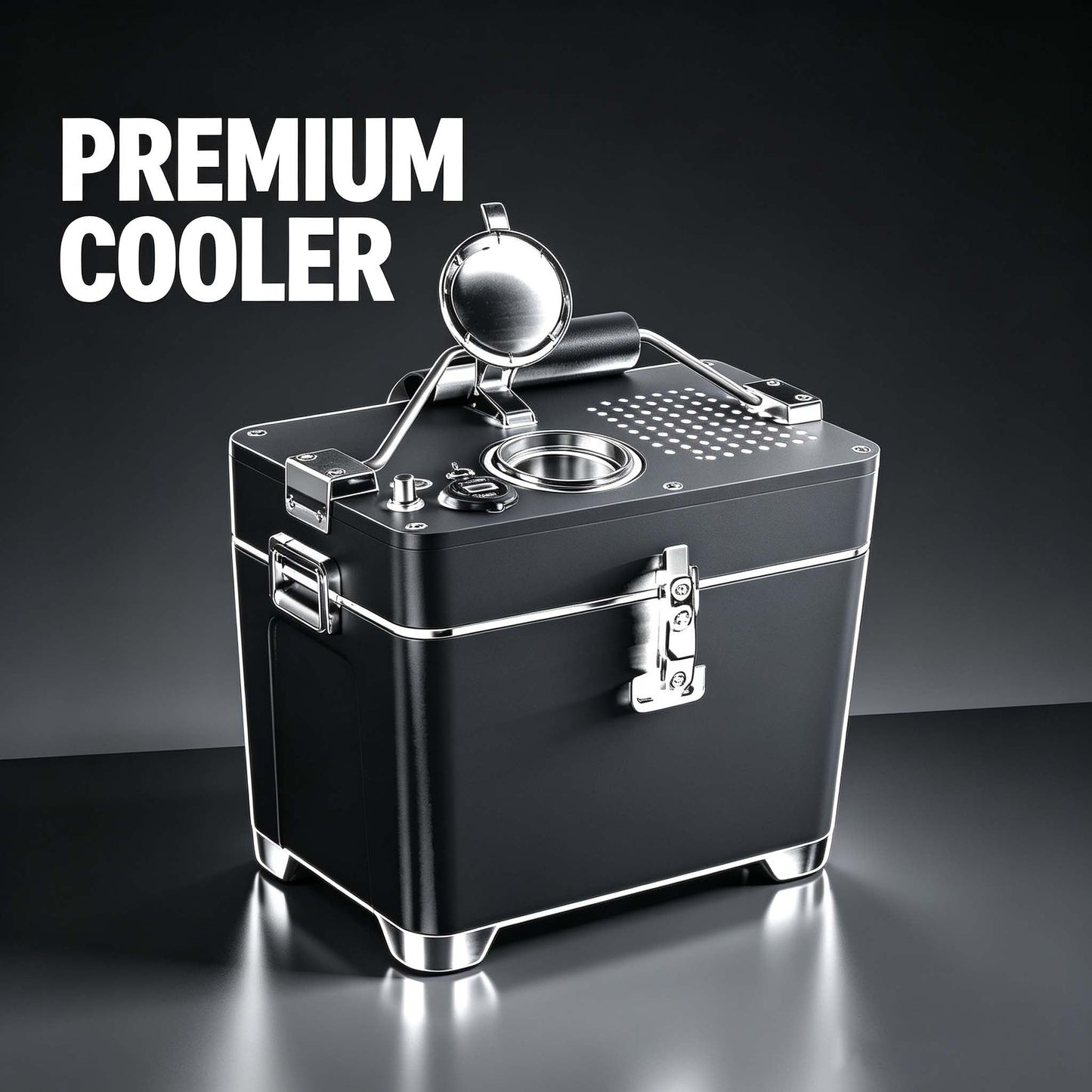 Rugged Golf Cart Cooler--Keep Drinks Ice-Cold From The First Hole To The Last.