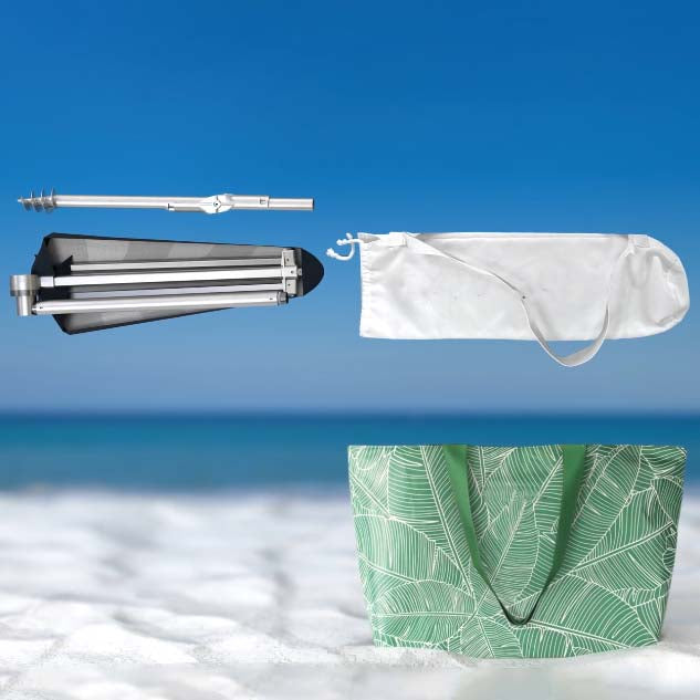 Portable UPF 50+ Beach Shade Canopy