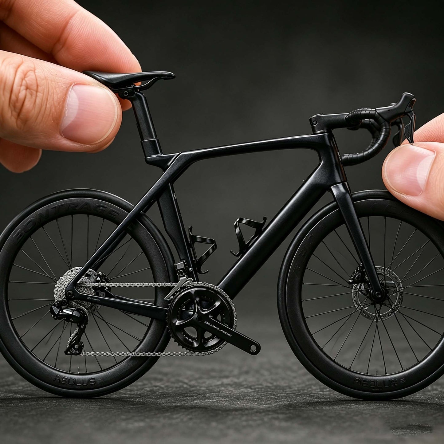 Precision 1:12 Scale Bicycle Assembly Model