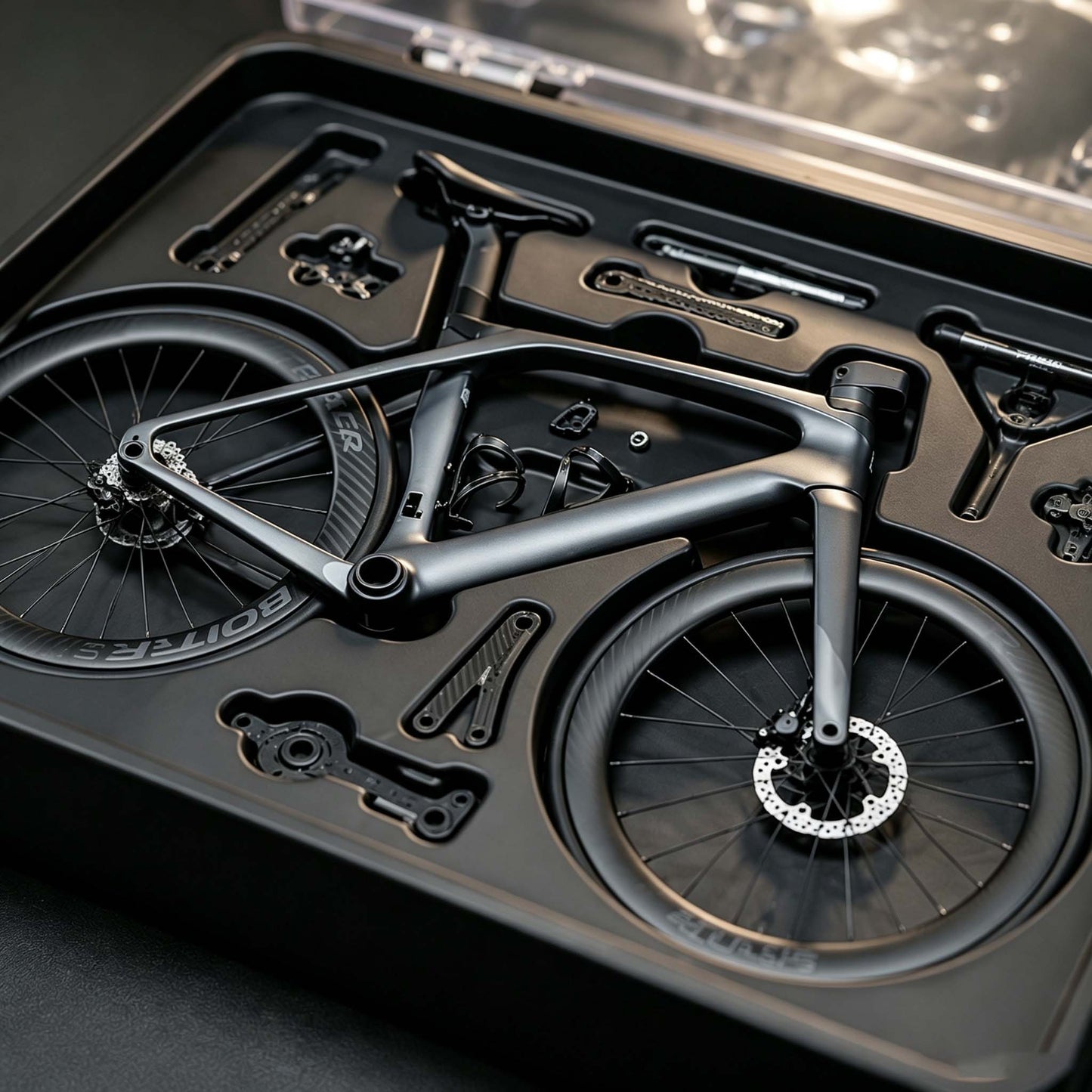 Precision 1:12 Scale Bicycle Assembly Model