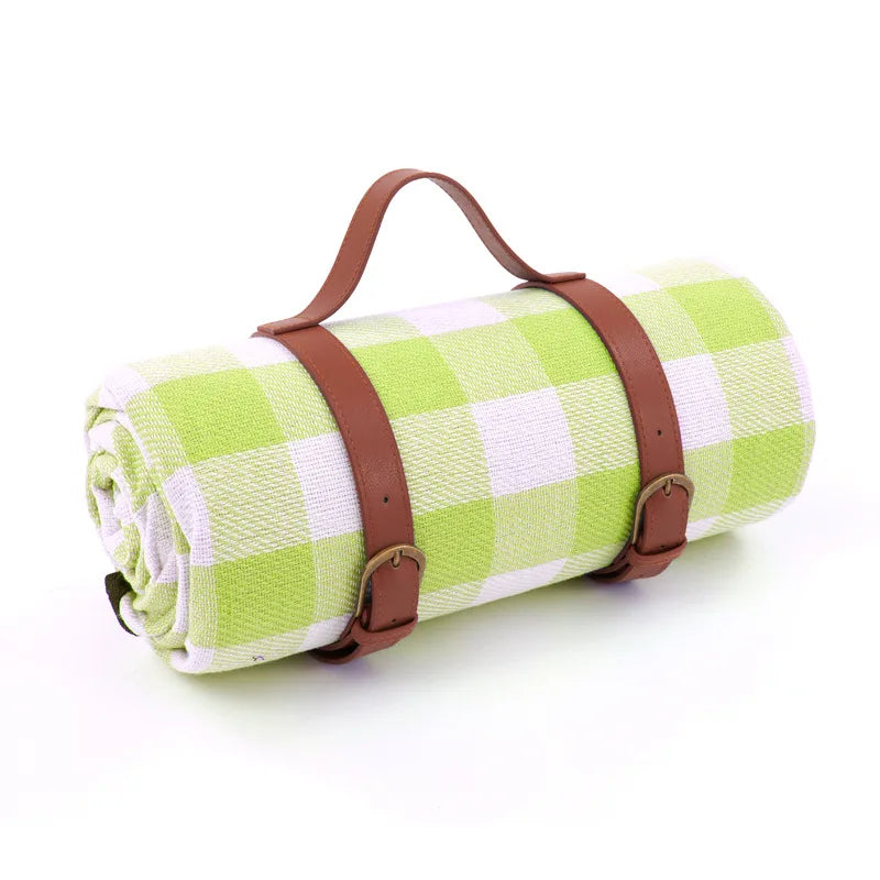 Waterproof Foldable Picnic Blanket with Carry Strap