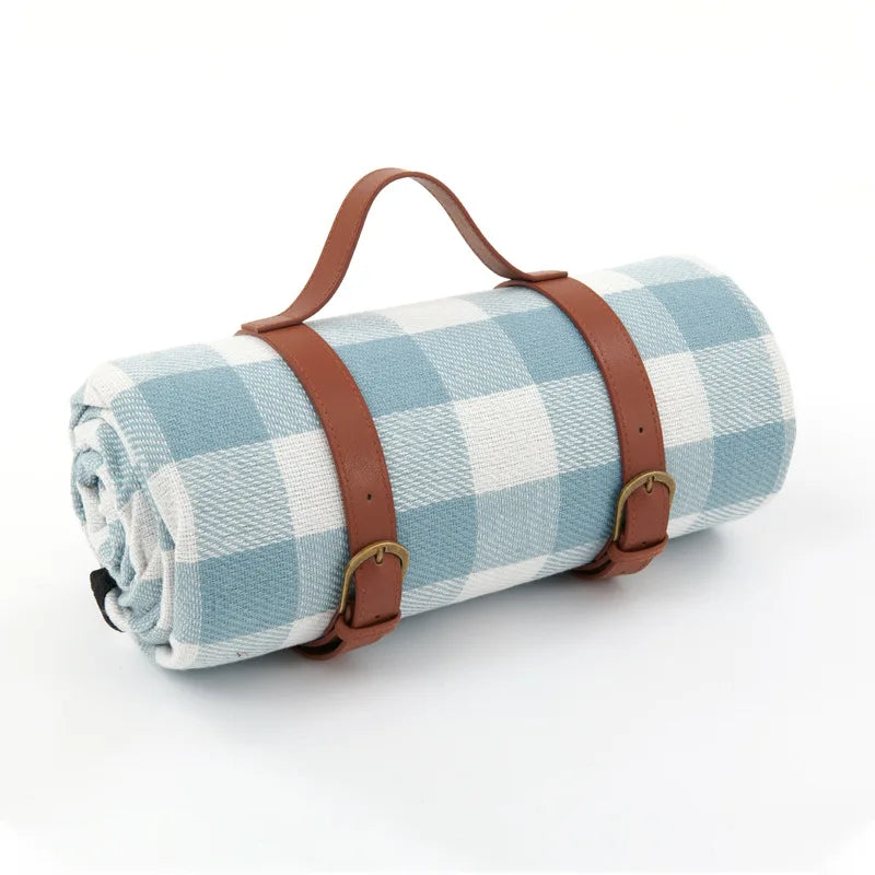 Waterproof Foldable Picnic Blanket with Carry Strap