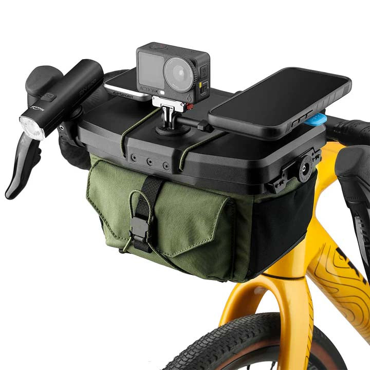 StowBar Modular Quick-Release Bicycle Handlebar Storage Bag